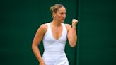 Marta Kostyuk's Wilson Wimbledon kit was inspired by her wedding dress | Tennis.com