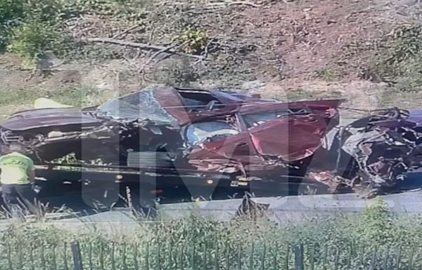 Photo shows mangled car in crash that killed Vikings rookie Khyree Jackson