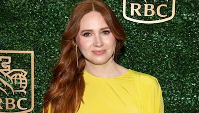 Karen Gillan shocks fans with blossoming baby bump as she reveals pregnancy in unexpected way