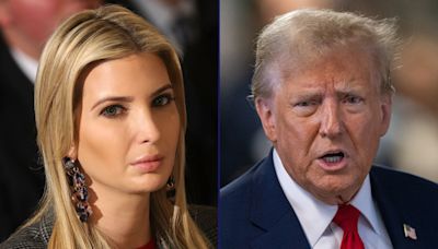 Ivanka Trump silent on father's legal woes