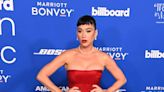 Katy Perry's Thong-Bearing Lace Up Corset Skirt Proves the Whale Tail Trend Never Dies