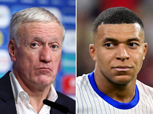 Deschamps takes dig at Kylian Mbappe after France are knocked out of Euro 2024