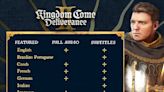 Olvídate de leer subtítulos en Kingdom Come Deliverance II gracias a su doblaje a varios idiomas