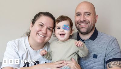 Alder Hey: Baby girl given new prosthetic eye after rare cancer