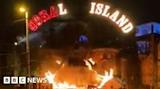 Coral Island fire: Crews tackle blaze at Blackpool arcade - BBC