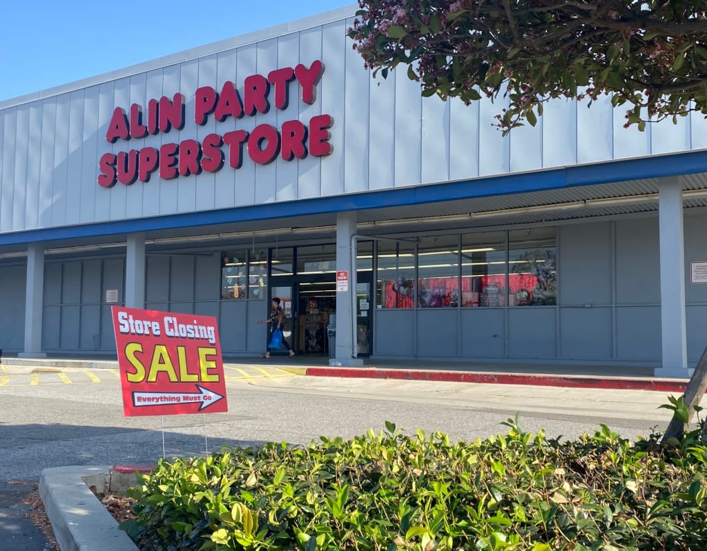 Alin Party Superstore to close Riverside store after nearly 50 years