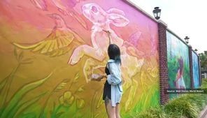 Disney Springs adds mural for Asian American & Pacific Islander Heritage Month