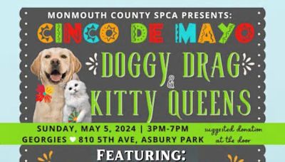 'Doggy Drag and Kitty Queens' Cinco de Mayo fundraiser to help Monmouth County SPCA