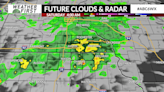Saturday: Rain everywhere early, isolated showers and clearing later