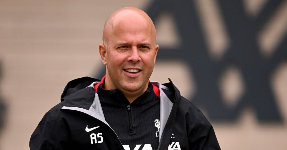 Liverpool boss Arne Slot avoids contact with Man Utd manager Erik ten Hag