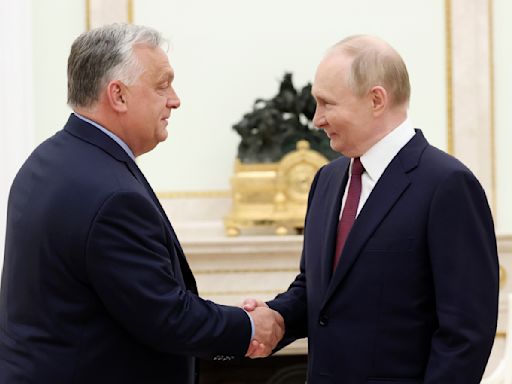 Hungary's Orbán meets Putin for talks in Moscow in a rare visit from a European leader