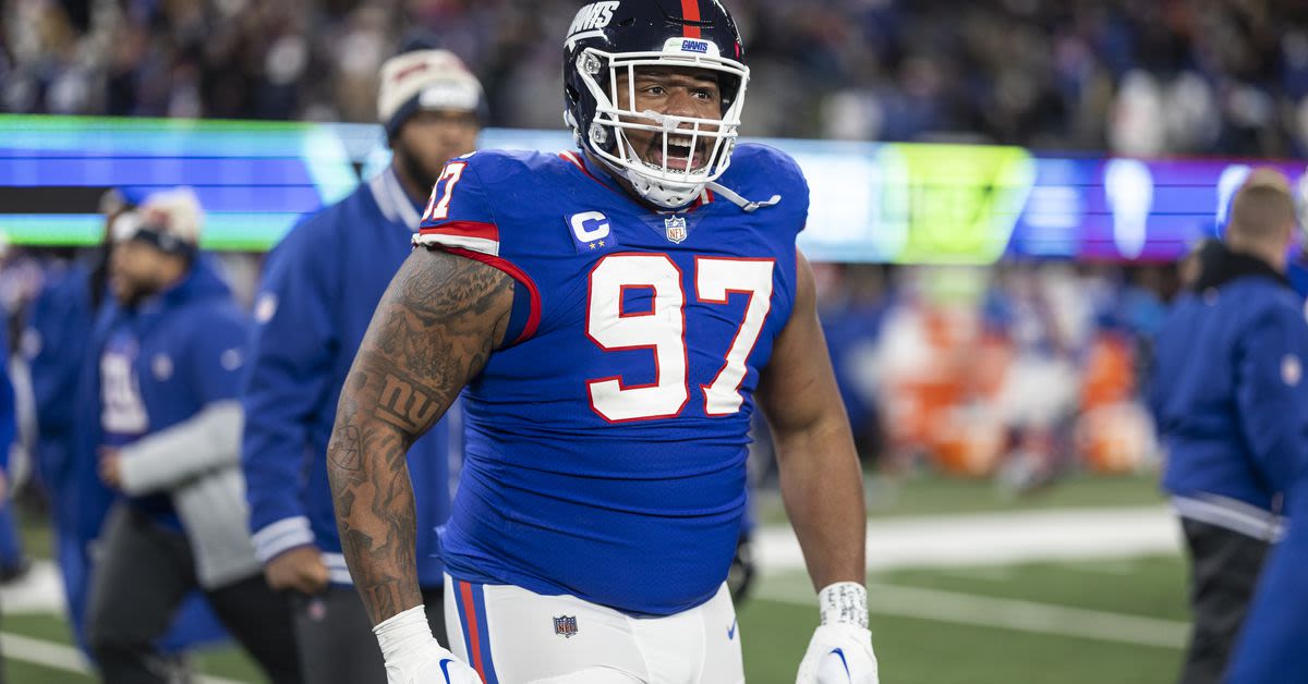PFF ranks Dexter Lawrence among the top three interior defenders in 2024