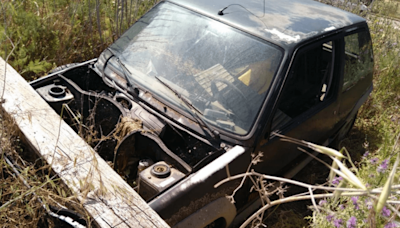 Rare hot hatchback nicknamed 'Giant Killer' found abandoned and left to rot