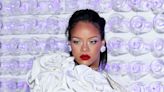 Rihanna shows off baby bump in racy red lingerie photos for Savage X Fenty