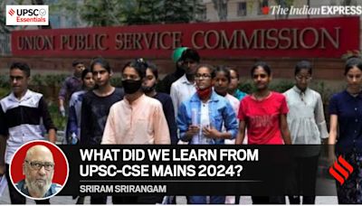 UPSC Expert Talk with Sriram Srirangam: What did we learn from UPSC Civil Services Mains Exam 2024?