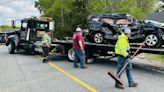 Three hospitalized in crash involving tractor-trailer and car on Route 4 in Sanford