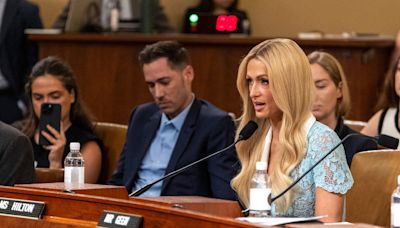 Paris Hilton testifies before Congress on Capitol Hill about childhood sexual abuse