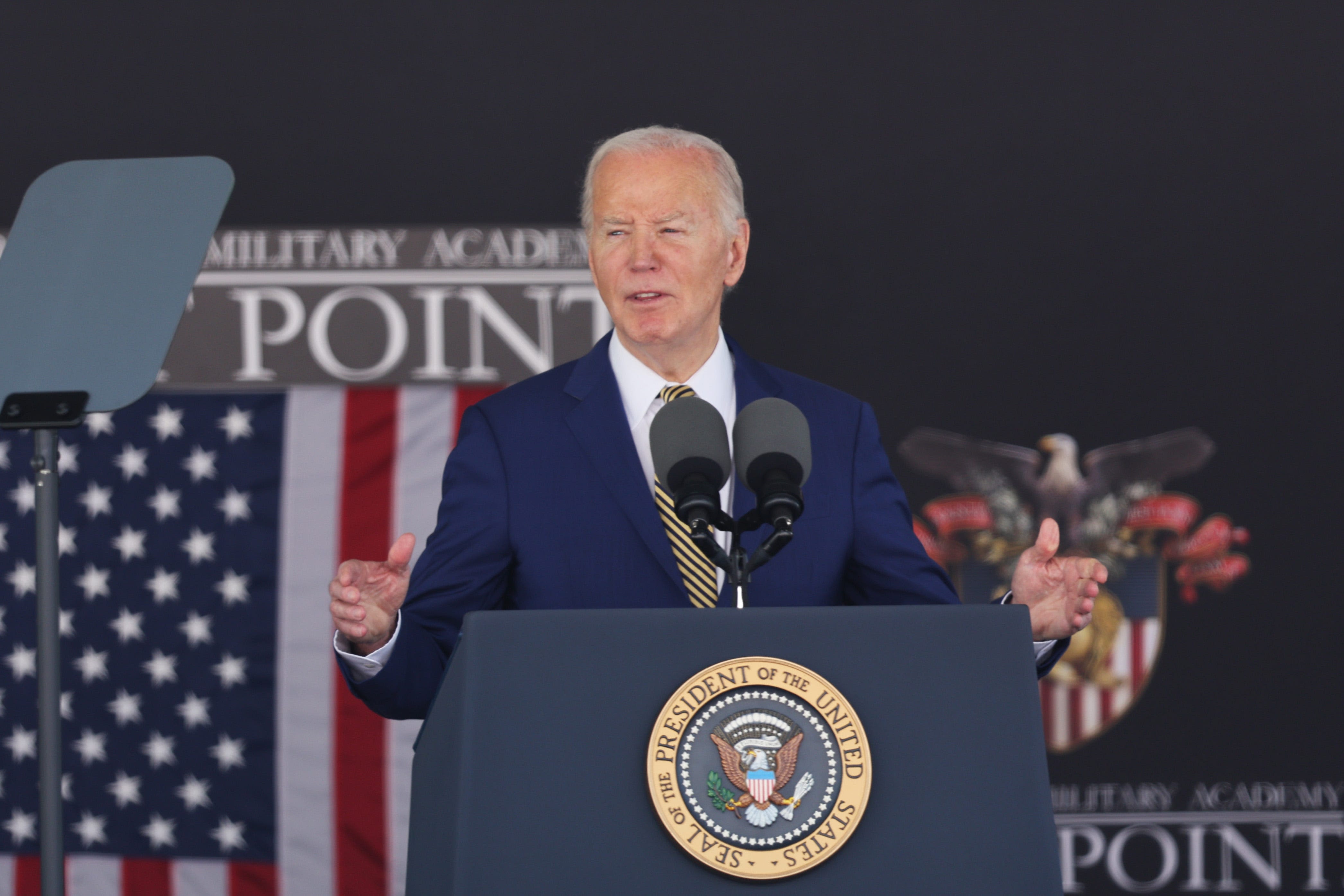 Biden highlights US commitment to Israel, Ukraine in West Point Speech
