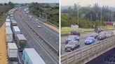 Major UK motorway shut due to 'police incident' causing rush hour traffic chaos