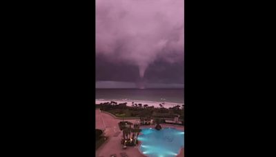 'Seriously Wicked Storm' Brings Waterspout to Florida Gulf Coast