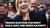 France Election 2024: Far right leader Marine Le Pen hails projections of first-round election lead for her party
