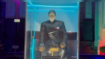 Amitabh Bachchan's life-size statue in US now a tourist attraction on Google Maps - CNBC TV18