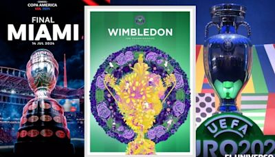 ¡Domingo de tres finales! Wimbledon, Eurocopa y Copa América