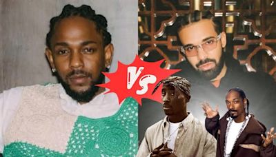 Drake utiliza IA para una nueva tiradera contra Kendrick Lamar: recrea las voces de Tupac y Snoop Dogg