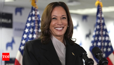 US election: Kamala Harris’ Indian heritage is deeply felt if little advertised - Times of India