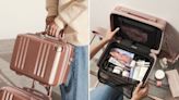 If you can’t go anywhere without your skin care and makeup, this vanity case needs to be your new travel buddy