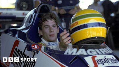 Ayrton Senna: Brazilian's first F1 car driven at Silverstone