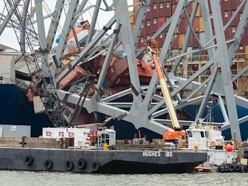 Francis Scott Key Bridge wreckage demolished in controlled explosion after delays