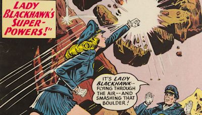 The Silver Age Era of DC Comics' Lady Blackhawk, Up for Auction