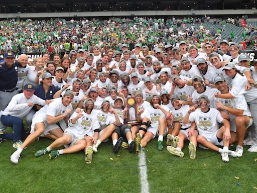 Notre Dame defeats Maryland to win DI men's lacrosse national title