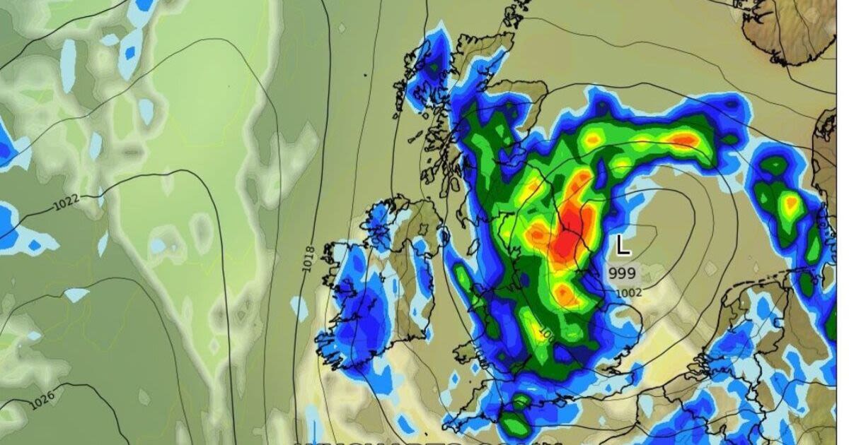 New weather maps show exact time storm bomb will hit - nearly no area escapes