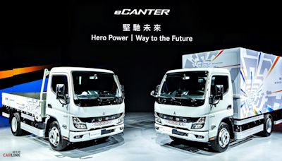 商車龍頭FUSO與Mercedes-Benz Trucks，首輛電動輕型貨卡FUSO eCanter重磅登台！