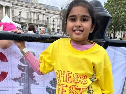 Desi chess star, 9, youngest ever to play for England - Times of India