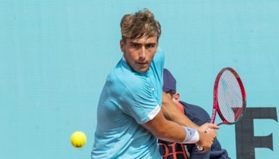 Dani Mérida da la campanada al batir a Thiem