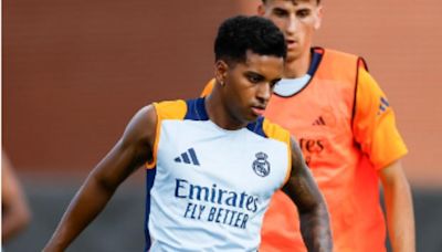 Ancelotti ensaya con Rodrygo y Militao para el Clásico