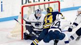Penn State men’s hockey looks to improve goaltending in series against Michigan