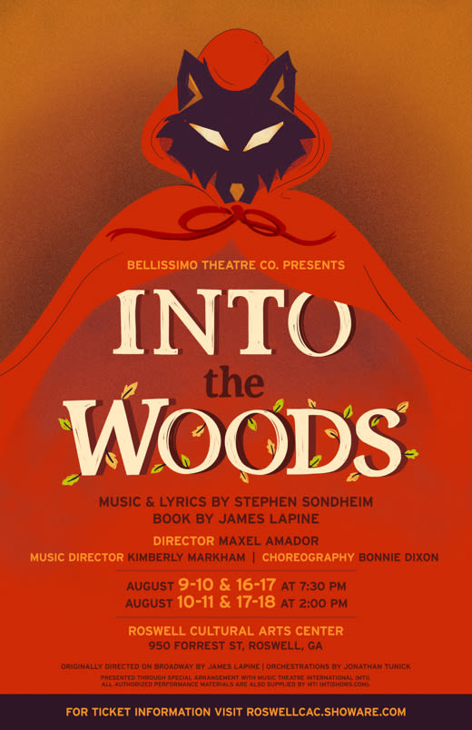 Into The Woods in Atlanta at Roswell Cultural Arts Center 2024