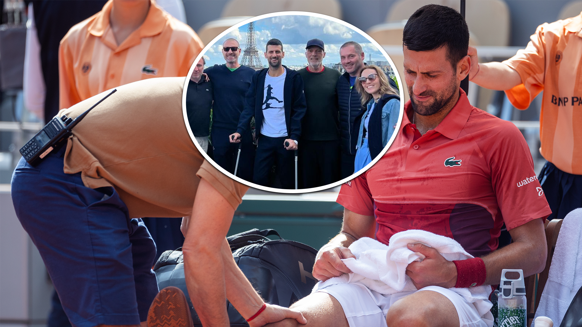 Novak Djokovic confirms knee surgery, vows to return after Roland Garros withdrawal | Tennis.com