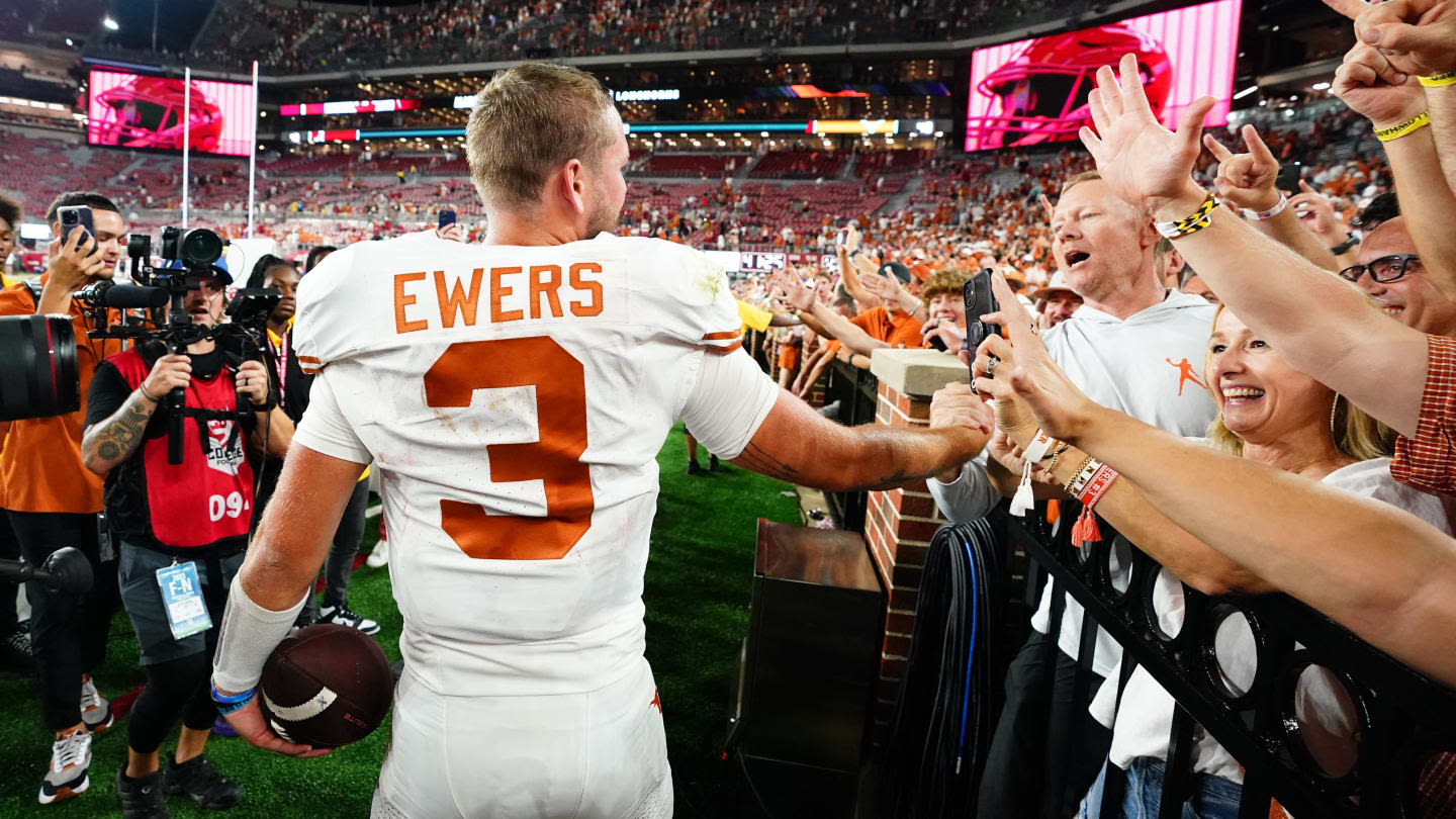 'We're All Fired Up': Texas QB Quinn Ewers Ready For Challenge vs. Michigan