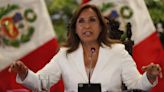 Presidenta de Perú reitera que adelanto electoral está en manos del Congreso