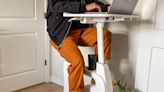 Part Exercise Bike, Part Standing Desk, This FlexiSpot Workstation Keeps Me Active Throughout the Workday