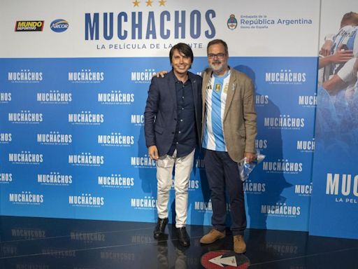 Argentina y sus 'Muchachos' aterrizan en Madrid con imágenes inéditas del Mundial