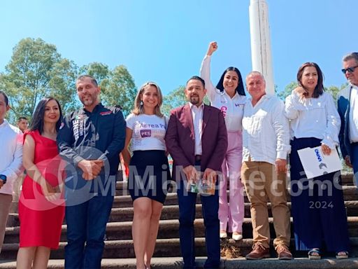 Firman candidatos a alcaldía de Morelia la agenda ciudadana y compromiso por la paz