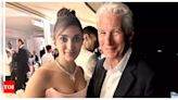 Kiara Advani is all smiles as she strikes a pose with Richard Gere at Women in Cinema Gala Dinner at Cannes 2024 - See inside | - Times of India