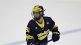 Michigan's Frank Nazar makes 'unbelievable' between-the-legs pass for highlight goal en route to Frozen Four