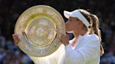 23-year-old Elena Rybakina rallies back to win Wimbledon women's title in three sets vs. Ons Jabeur